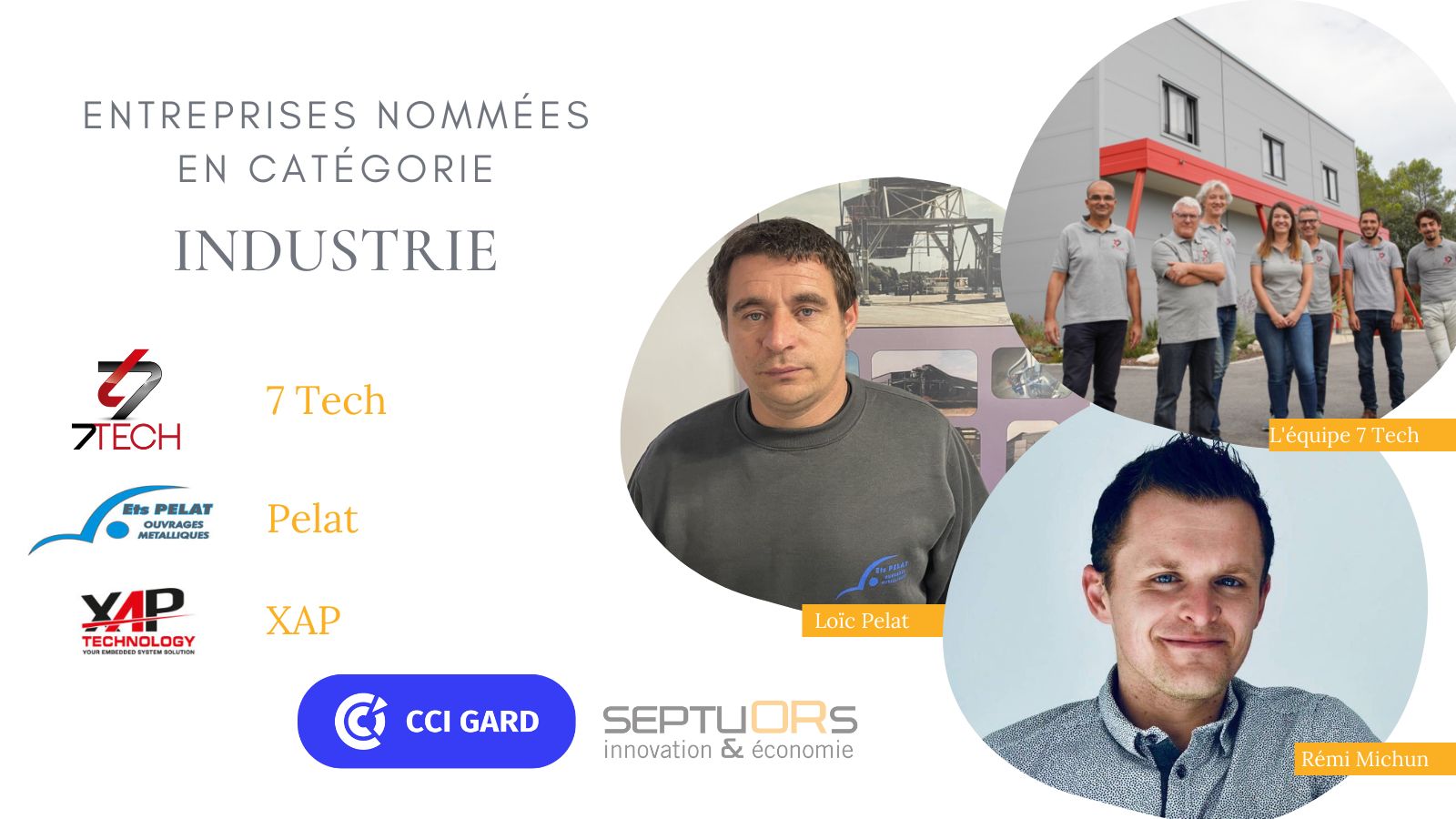 XAP FINALISTE DU TROPHÉE DES SEPTUORS DU GARD !